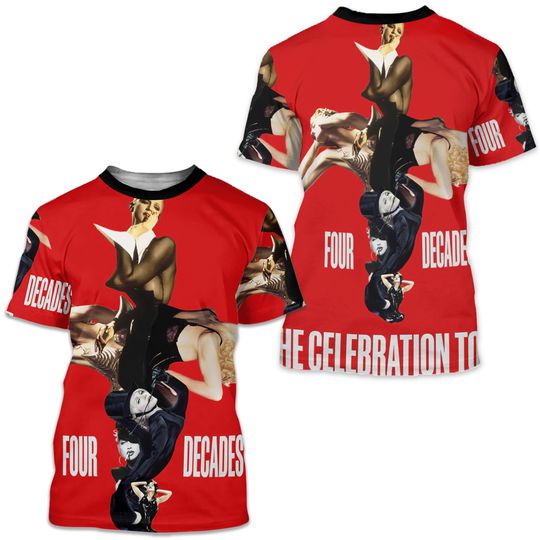 Madonna Celebration Tour 3D Tshirt