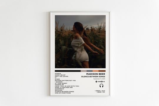 Madison Beer - Silence Between Songs Album Poster