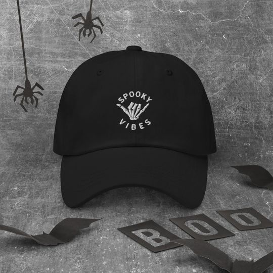 Spooky Season - Halloween Embroidered Baseball Cap