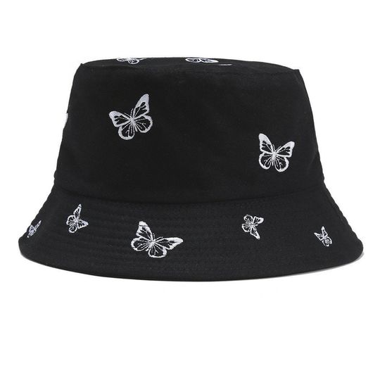 Butterfly Bucket Hat -Embroidered
