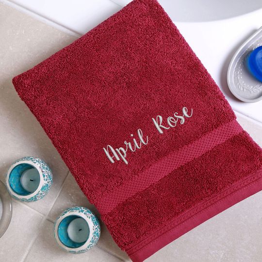 Personalised Boutique Luxury Hand Towel