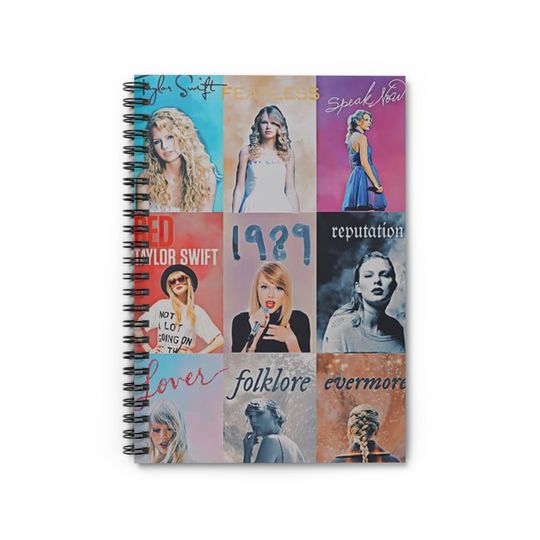 Taylor Spiral Notebook - Ruled Line