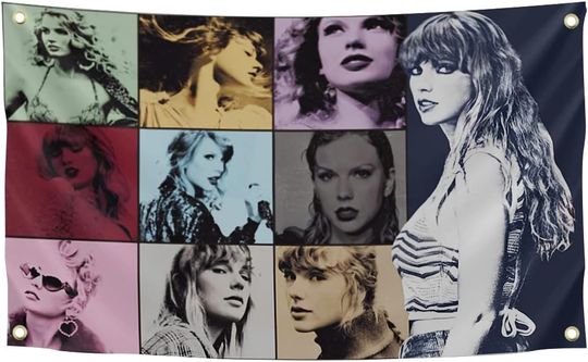 Taylor Music Tapestry Swift 3x5 Ft Singer Musician Tapestries