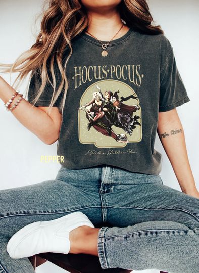 Vintage Hocus Pocus Sweatshirt, Hocus Pocus  Shirt, Sanderson Sisters Shirt