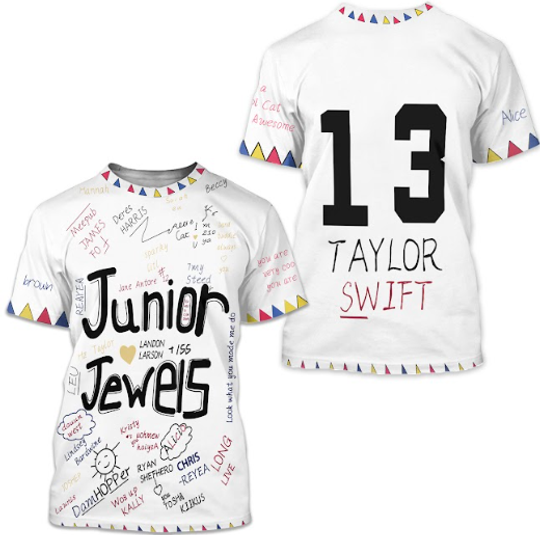The Eras Tour T-Shirt , Junior Jewels T-Shirt