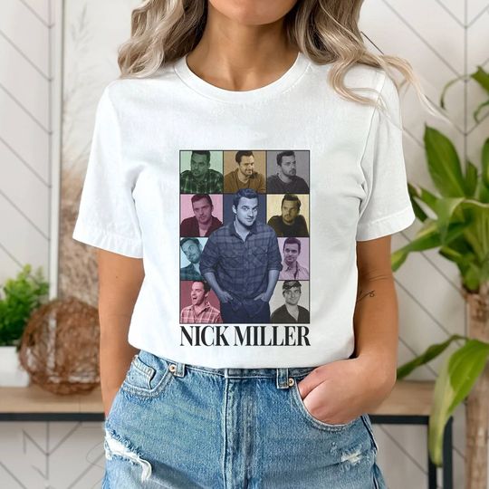 New Girl Nick Miller Eras Style Shirt, Nick Miller Vintage T-Shirt, Nick Miller Shirt