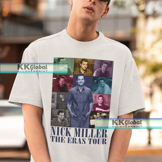 Nick Miller Homage Vintage Tshirt, Nick Miller Shirt, Nick Miller Shirt