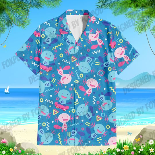 Upah  Hawaiian Shirt, Upah Button Up Shirt Holiday, Upah Birthday Shirt, Japanese Anime Hawaiian Shirt, Upah Shirt Gift