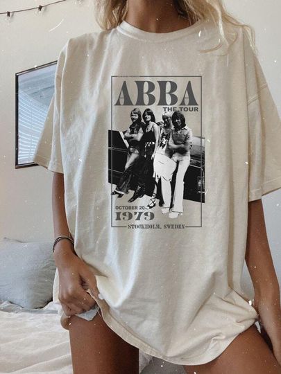 AB. BA vintage shirt, The 1979 tour shirt