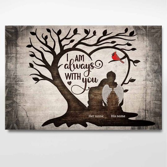 I Am Always With You - Personalized Couple Poster