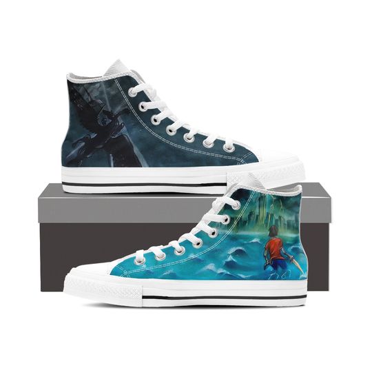 Percy Jackson Custom Hand Painted Shoes