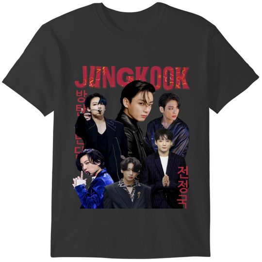 Vintage Jungkook Shirt, Jungkook Fan T-shirt, Jungkook Korean Pop shirt, Jungkook Fan Gift, Jungkook Bootleg tee