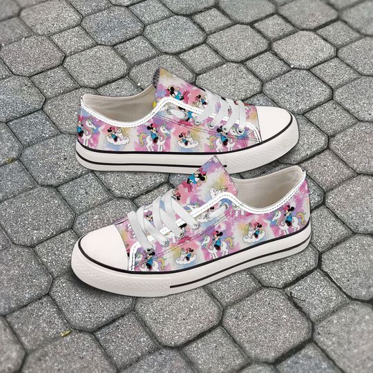 Minnie Mouse Women's Low Top Sneakers