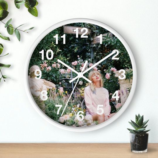Taylor Lover Wall Clock, Taylor Merch, Lover Merch, Cornelia Street