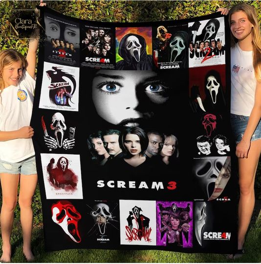 Scream Movie Fleece Blanket