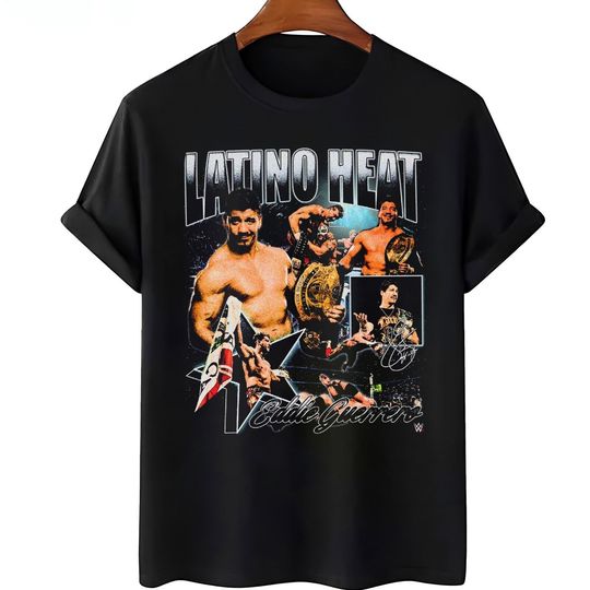 New Eddie Guerrero Shirt Cotton Black S-5XL