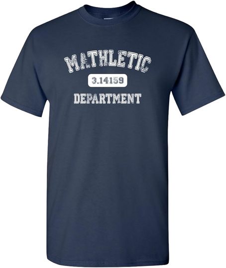 Mathletic Math Teacher Pi Mathematics Mathlete Calculus Algebra T-Shirt
