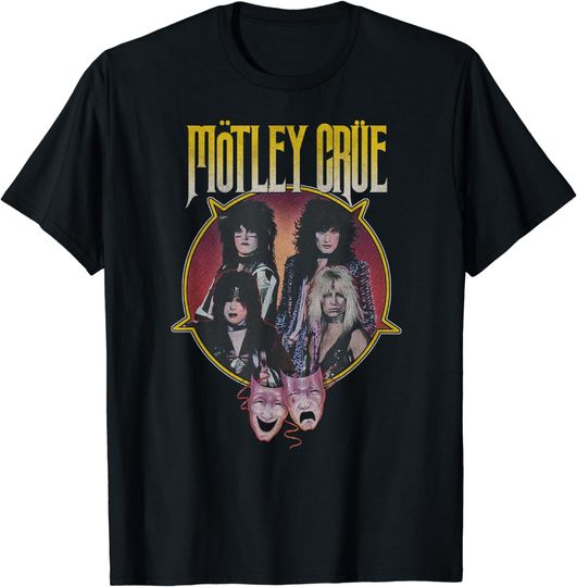 Mötley Crüe - Theatre Of Pain - Pentagram T-Shirt