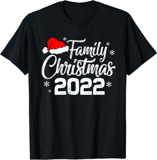 Family Matching Costume Family Christmas 2022 Xmas Pajamas T-Shirt