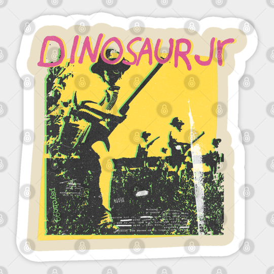 freak scene - Dinosaur Jr - Sticker