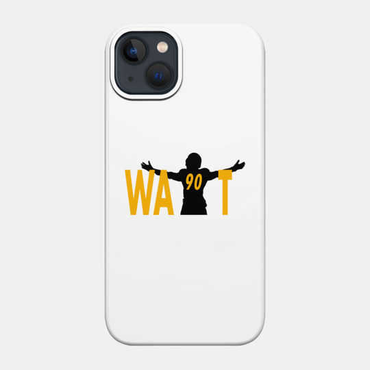 Watt 90, Pittsburgh Football - Tj Watt - Phone Case