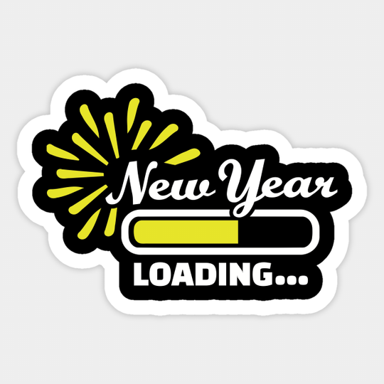 New Year loading - New Year - Sticker