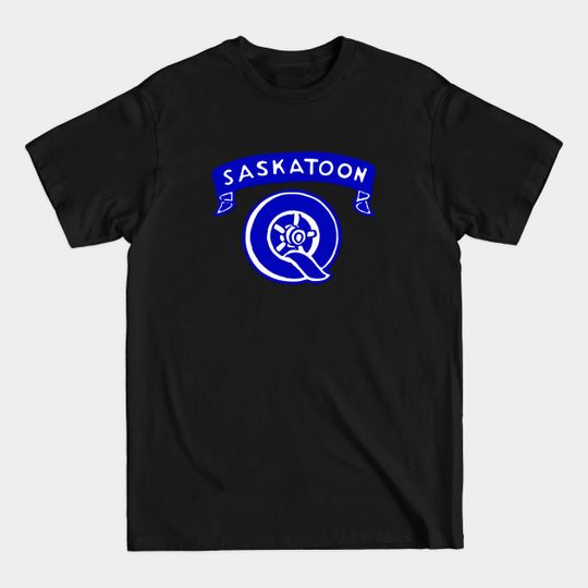 DEFUNCT - Saskatoon Quakers Hockey 1945 - Canadian Hockey - T-Shirt