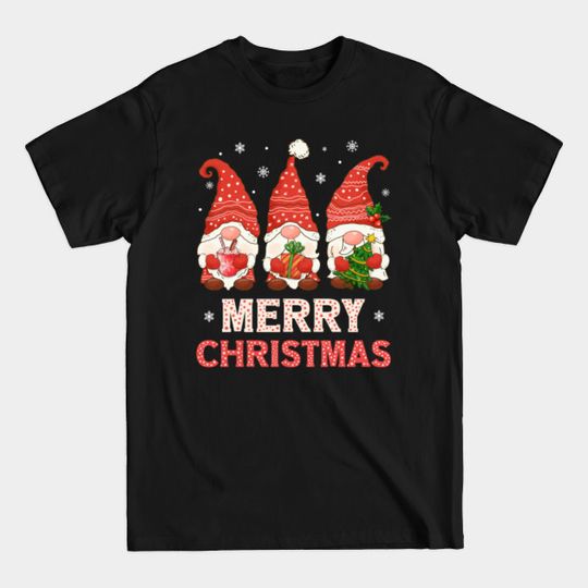 Gnome Christmas Pajamas - Garden Gnome Merry Christmas - Gnome Christmas - T-Shirt