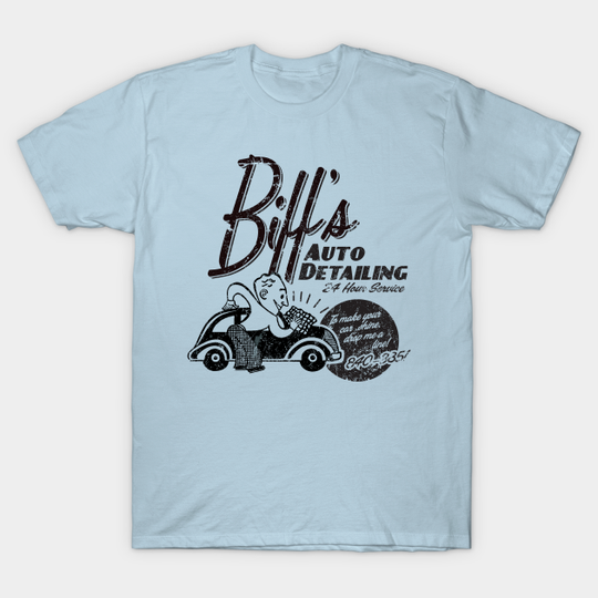 Biffs Auto Detailing - Back To The Future - T-Shirt