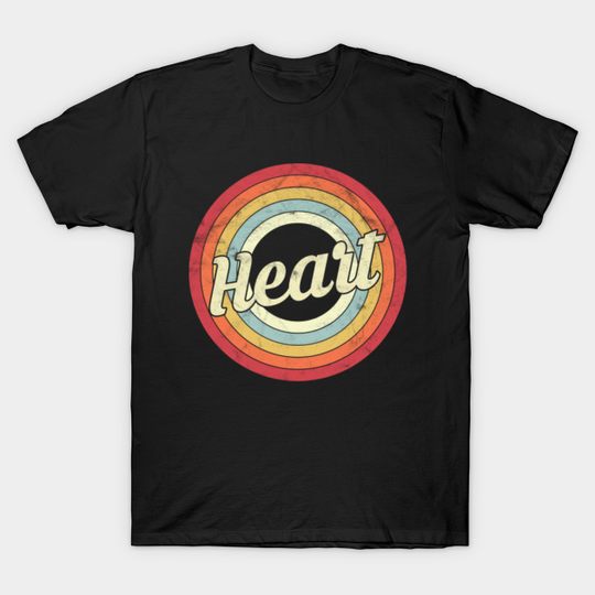 Heart - Retro Style - Heart - T-Shirt