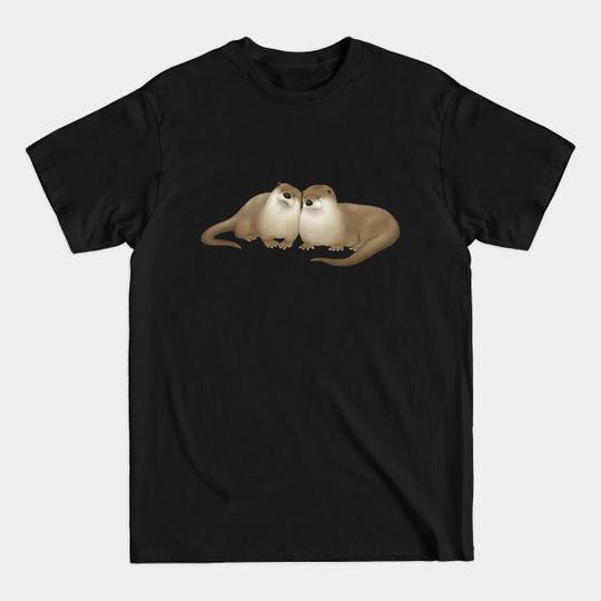 Valentine Otter - Otters - T-Shirt
