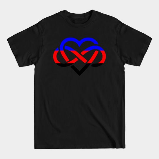 Polyamory Heart - Polyamory - T-Shirt