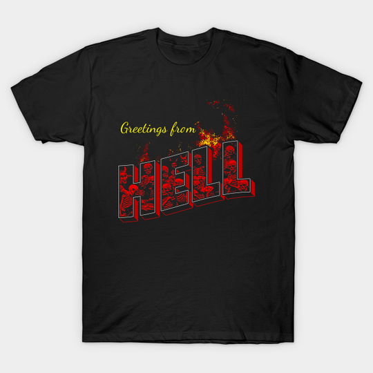 Greetings from Hell - Demons - T-Shirt