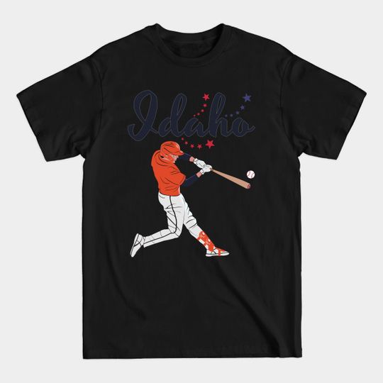Idaho USA Baseball - American Baseball - T-Shirt