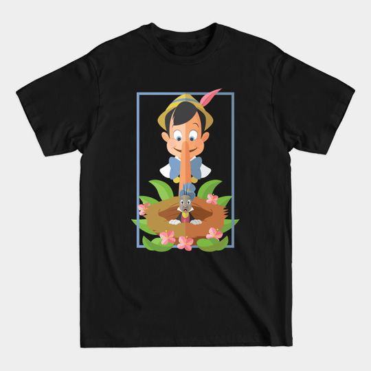 As Plain As The Nose On Your Face - Pinocchio - T-Shirt
