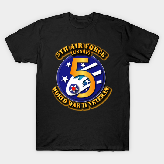 5th Air Force - USAAF - 5th Air Force - T-Shirt