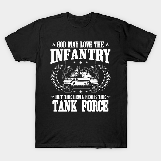 Tank Force/Panzer/Tank/Troops/Army/Gift/Present - Tanks - T-Shirt