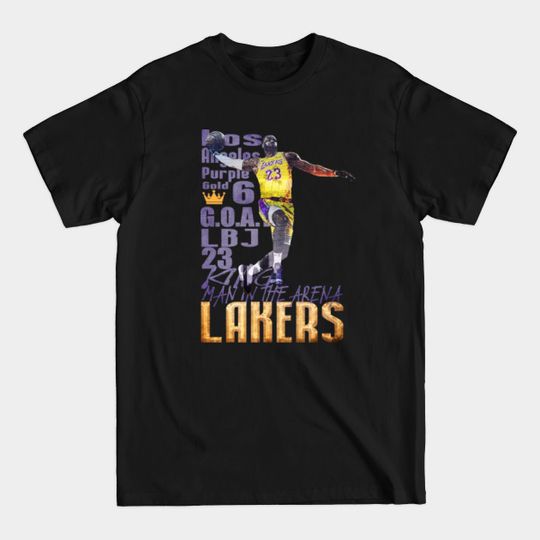 Man In The Arena: Lebron James - Lebron James - T-Shirt