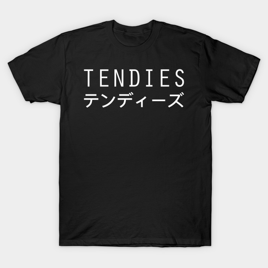 TENDIES - Aesthetic Japanese Vaporwave - Vaporwave - T-Shirt