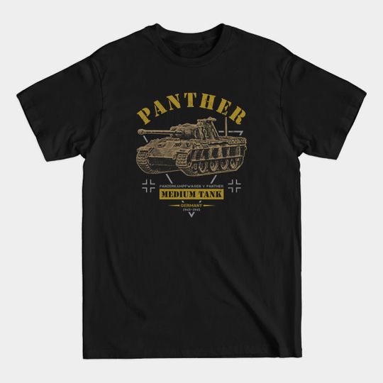 Panzerkampfwagen V Panther - Ww2 Tank - T-Shirt