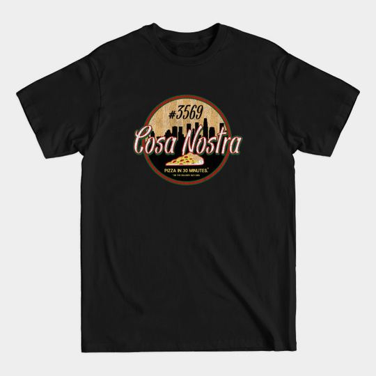 Cosa Nostra Pizza - Snow Crash - T-Shirt