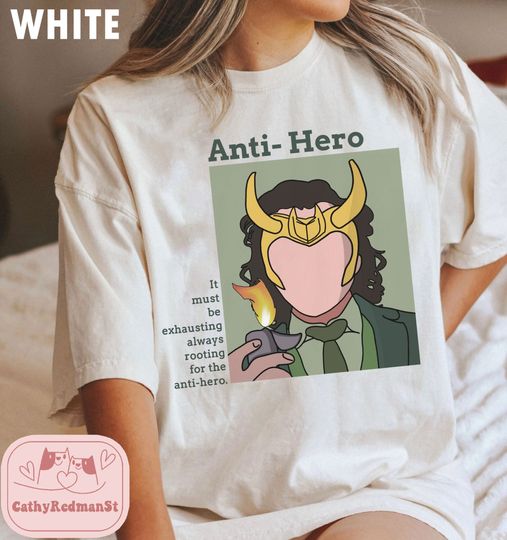 Loki Anti-Hero  Shirt, God of Mischief Anti-Hero Shirt