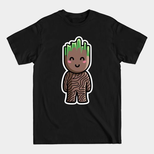 Kawaii Cute Baby Groot - Groot - T-Shirt
