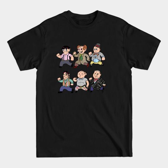 The 6 Three Stooges - Three Stooges - T-Shirt