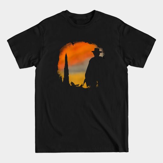 Gunslinger and The Dark Tower - Dark Tower - T-Shirt