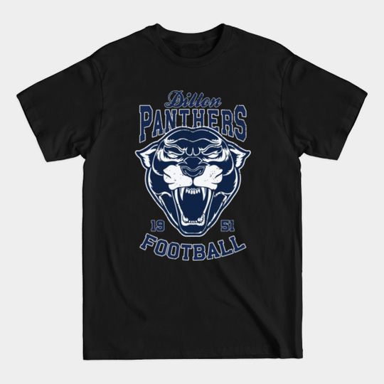 Distressed Dillon Panthers Football 1951 - Remix - Friday Night Lights - T-Shirt