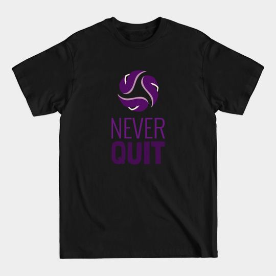 Never Quit : Soccer - Soccer - T-Shirt