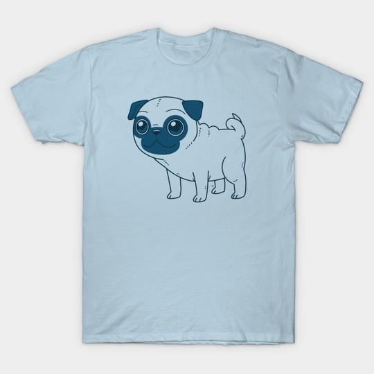 Pug Light - Pug - T-Shirt