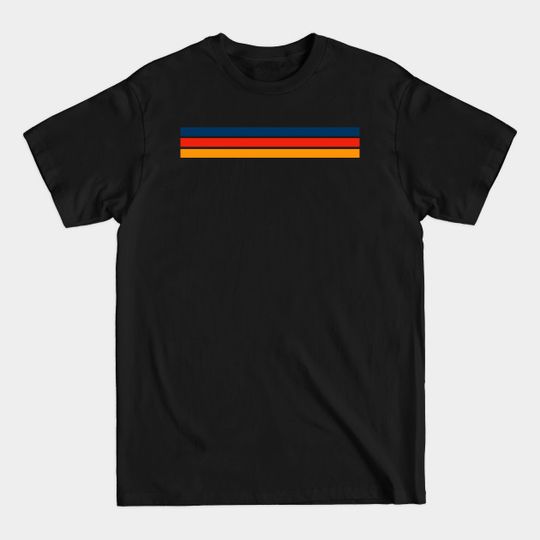 Sunset Stripes - Stripes - T-Shirt