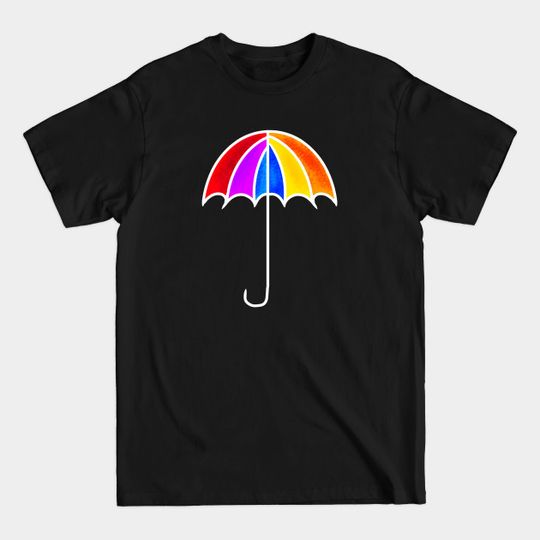 umbrella rainbow - Umbrella Academy - T-Shirt